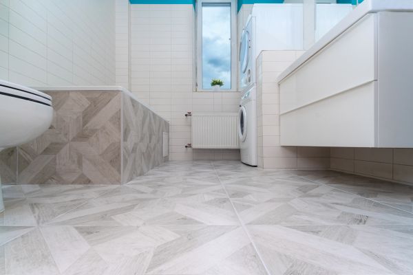 Bathroom Floor Remodeling in Falls Church