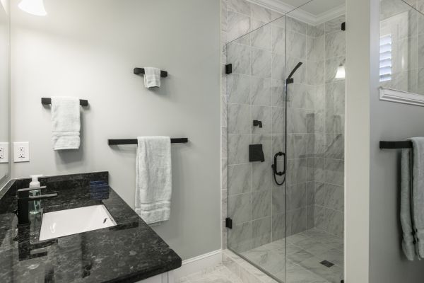 Granite Shower Installation in Falls Church